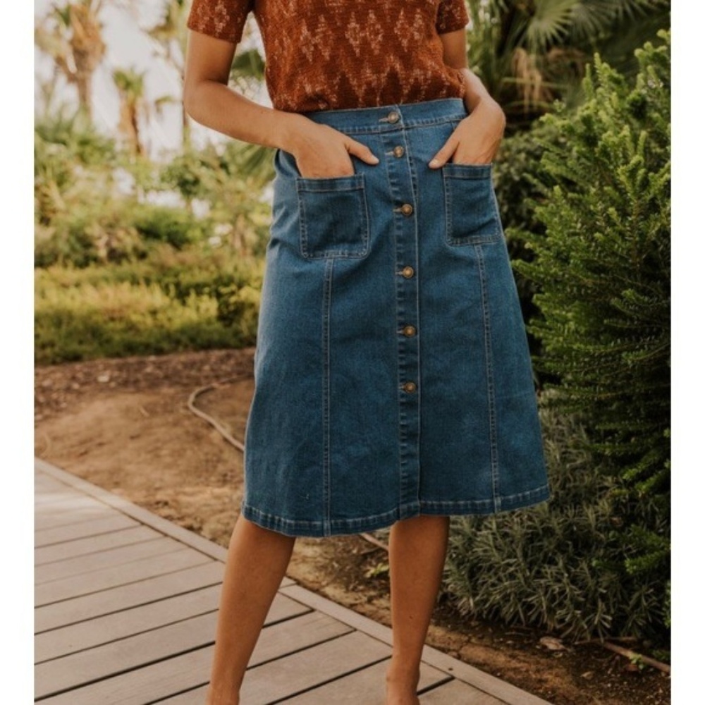 Alicante Denim Skirt